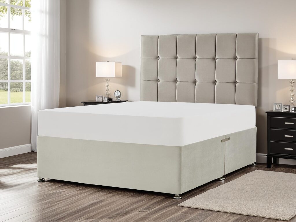 Button Cubed Headboard