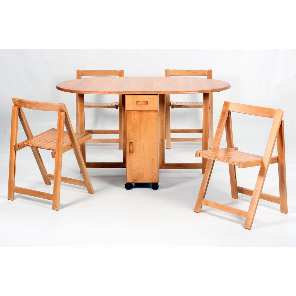 Butterfly Dining Set with 4 Chairs