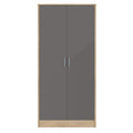 Bardalona Wardrobe Grey Gloss