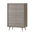 Belvoir Chest 5 Drawer Grey Oak