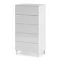 Arctic Chest 5 Drawer White 007835BO