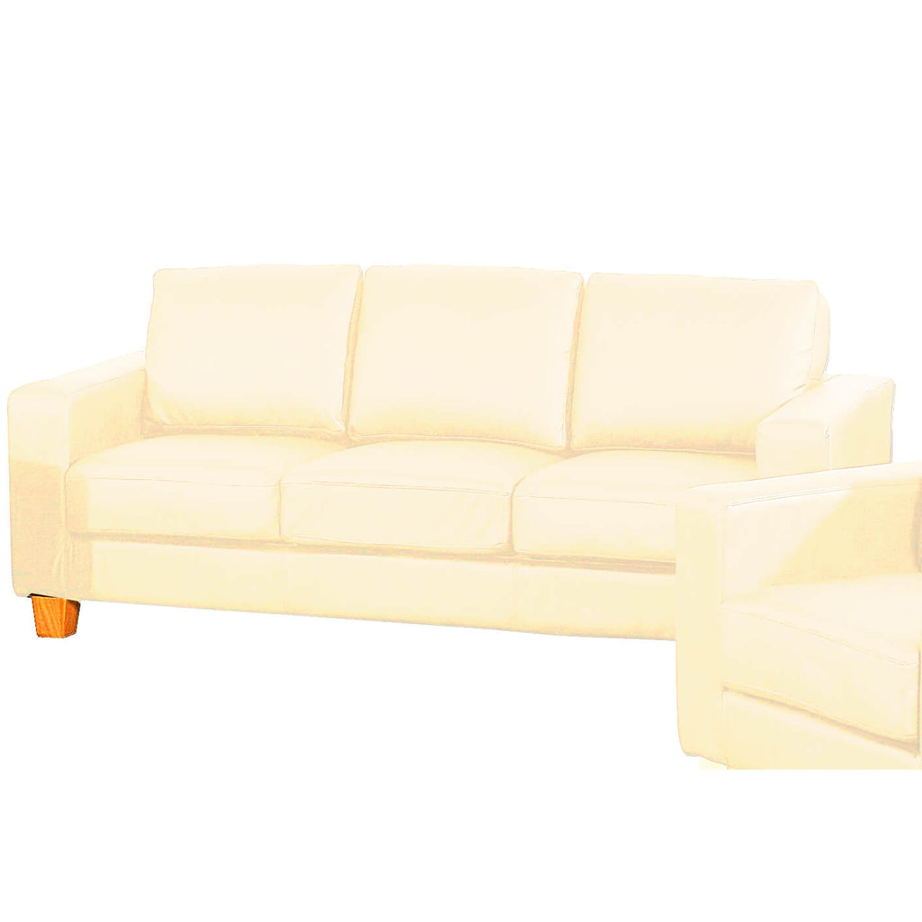 Chesterfield 3 Seater Sofa PU Cream