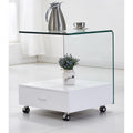 Cresta Lamp Table with Drawer