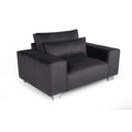 Harleston Fabric Sofa 1S Steel