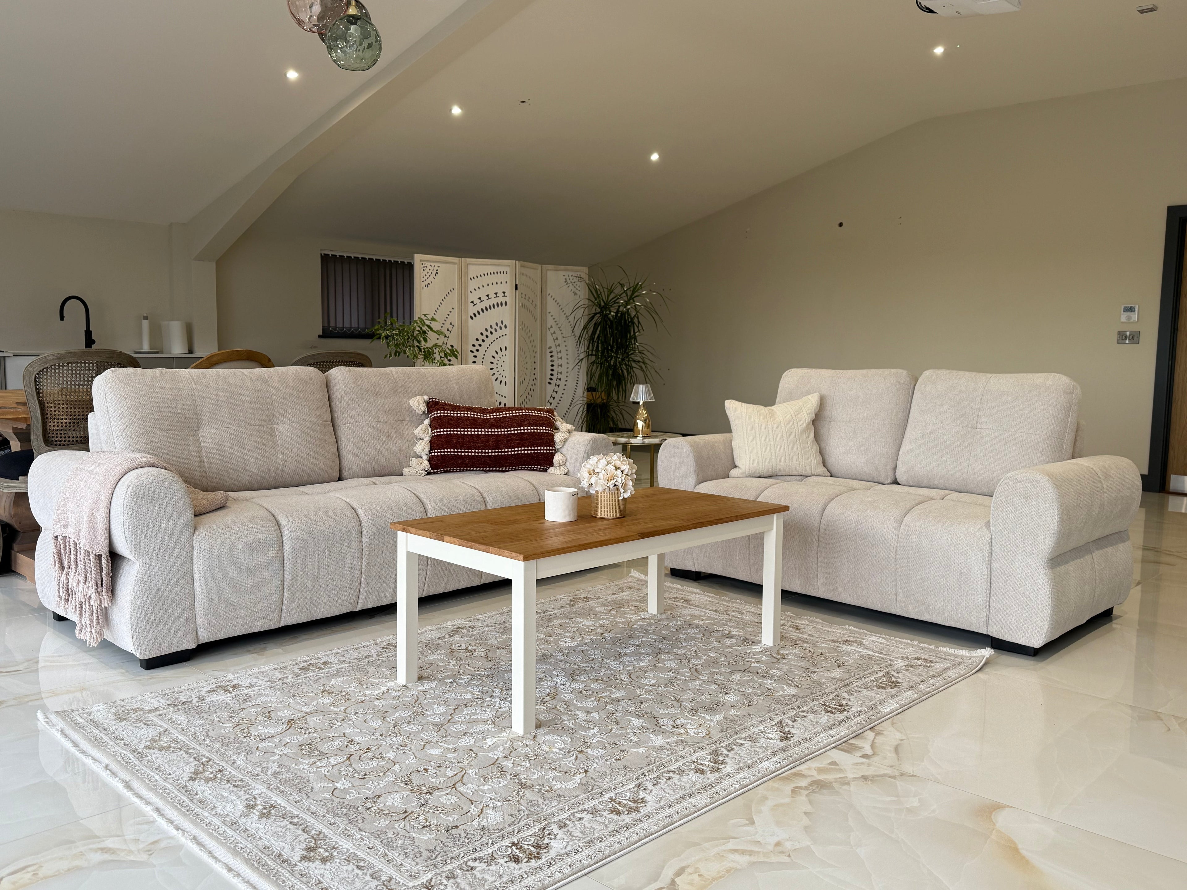 San Marino Sofa Beige 3+2 Set