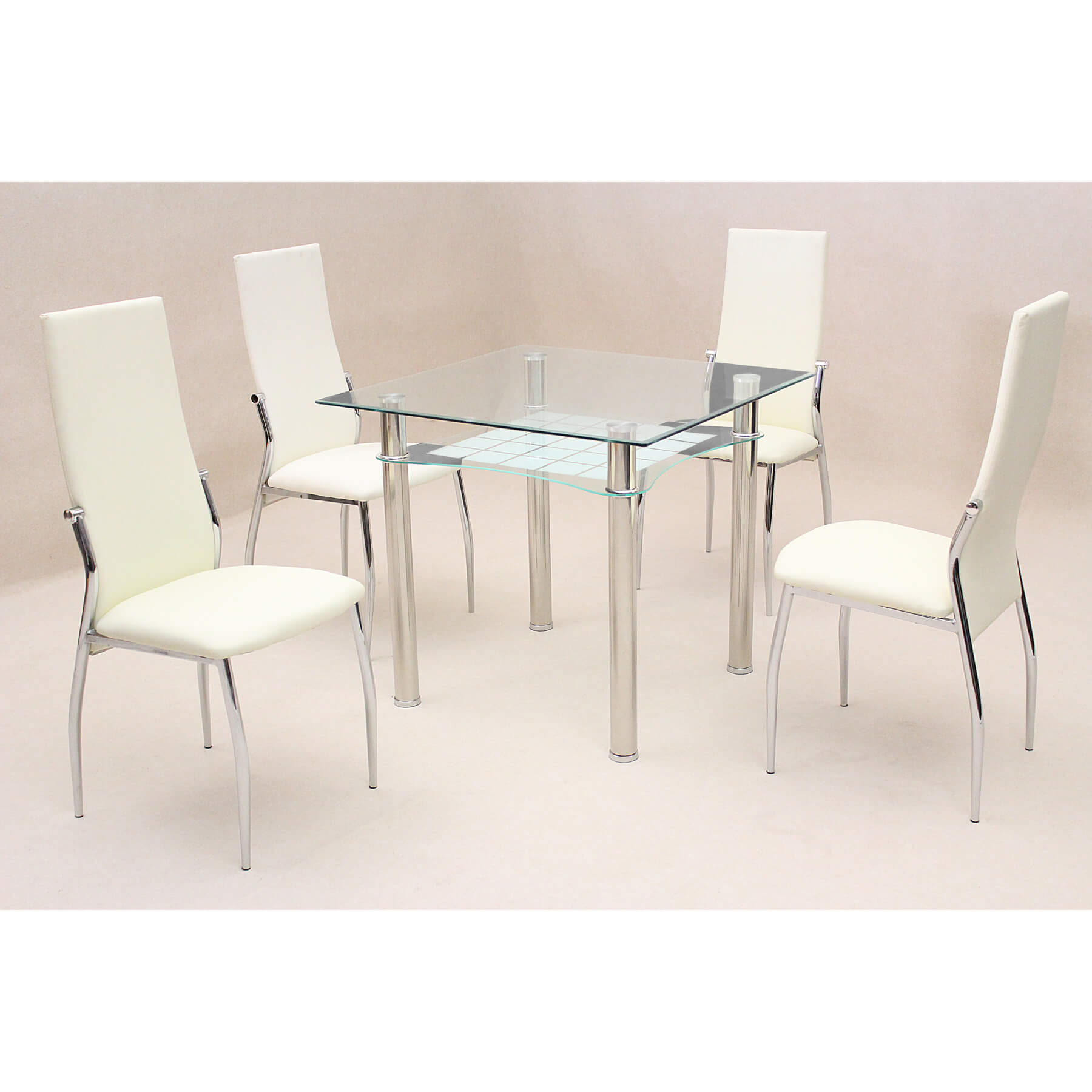 Jazo Dining Table Chrome