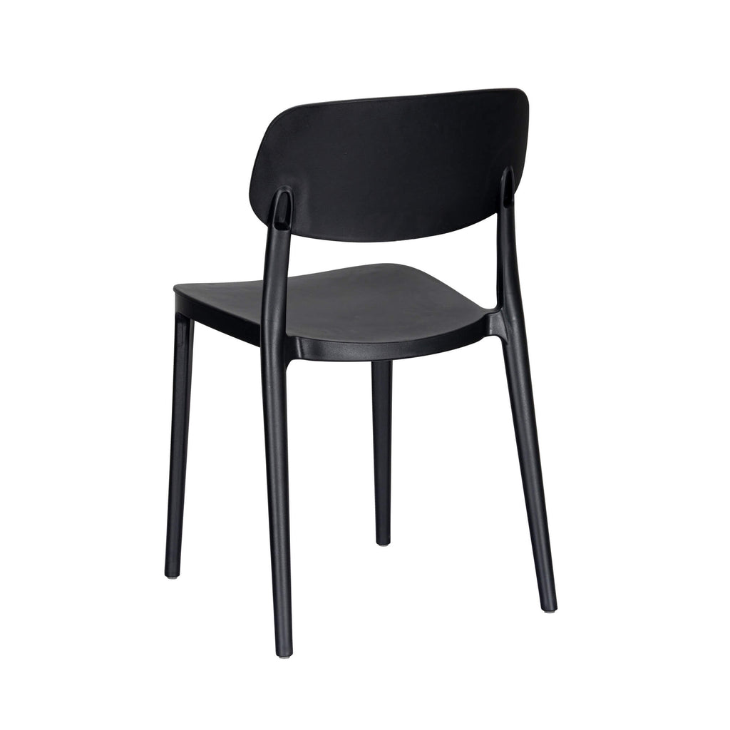 Jemima Plastic Chair Black (4s)