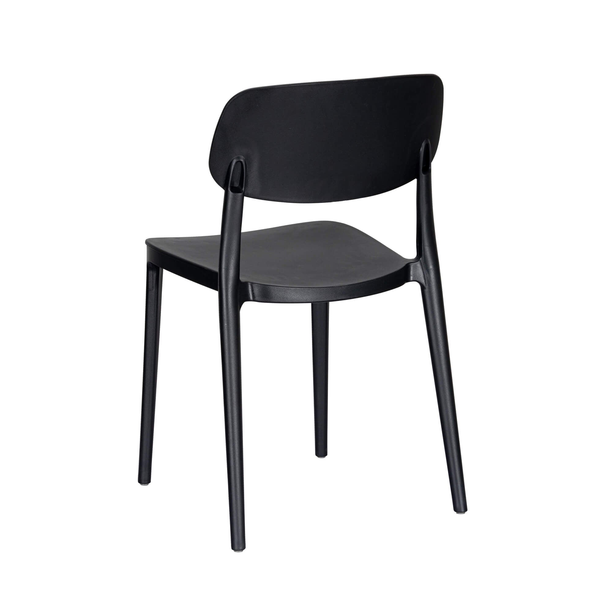 Jemima Plastic Chair Black (4s)