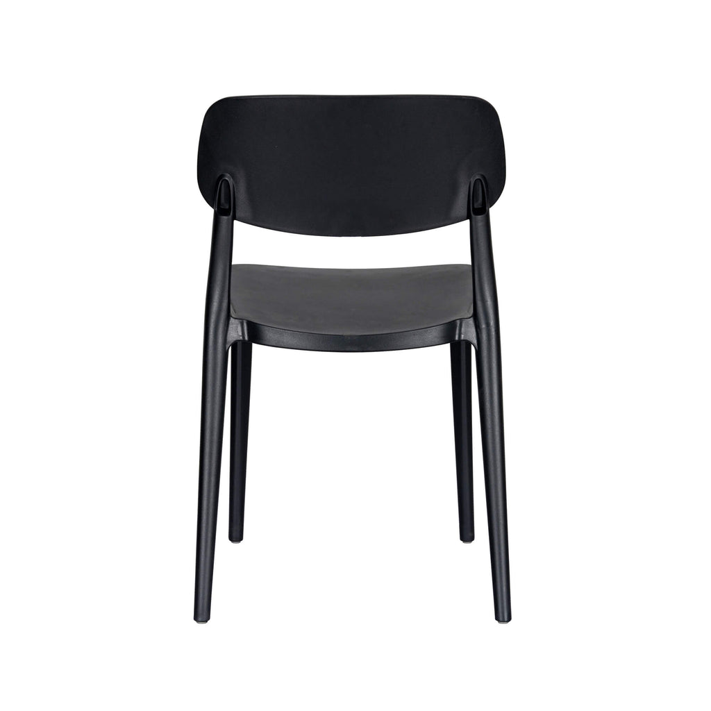 Jemima Plastic Chair Black (4s)
