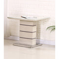 Knightsbridge Lamp Table with Glass Top