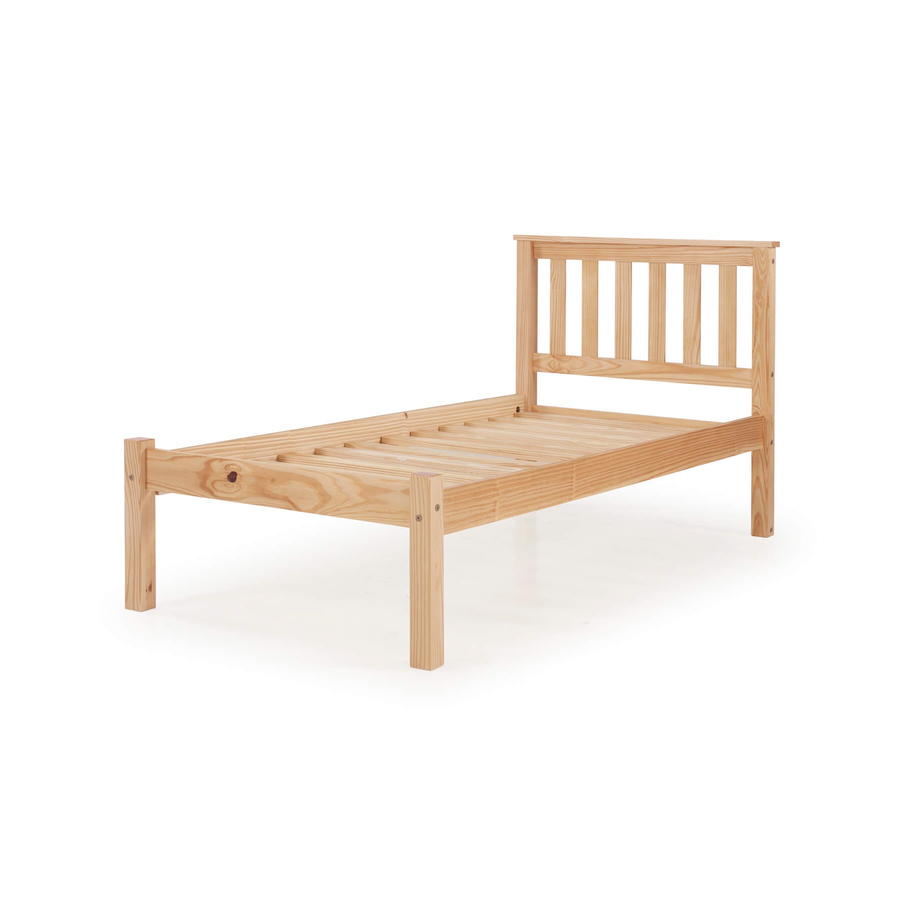 Manila LFE Pine Bed Single Antique