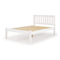 Manila LFE Pine Bed 4 Foot White