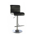 Molly Bar Stool PU Chrome & Black (2s)