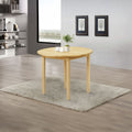 New York Round Dining Table Only Natural