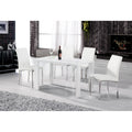 Peru Dining Table White High Gloss