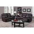Rockport Power Recliner Leather & PU 3 Seater