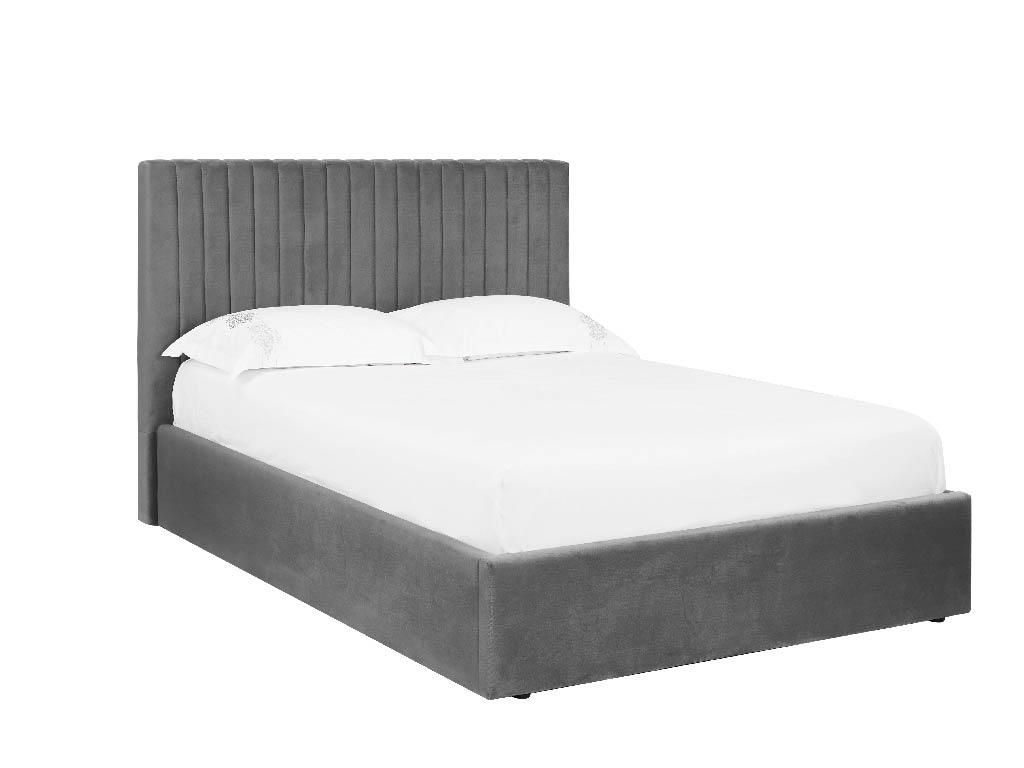 Smoked Grey Ottoman