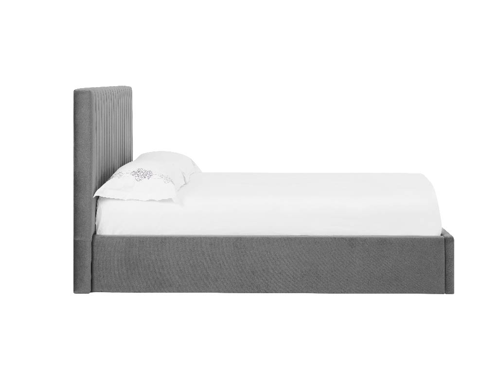 Smoked Grey Ottoman