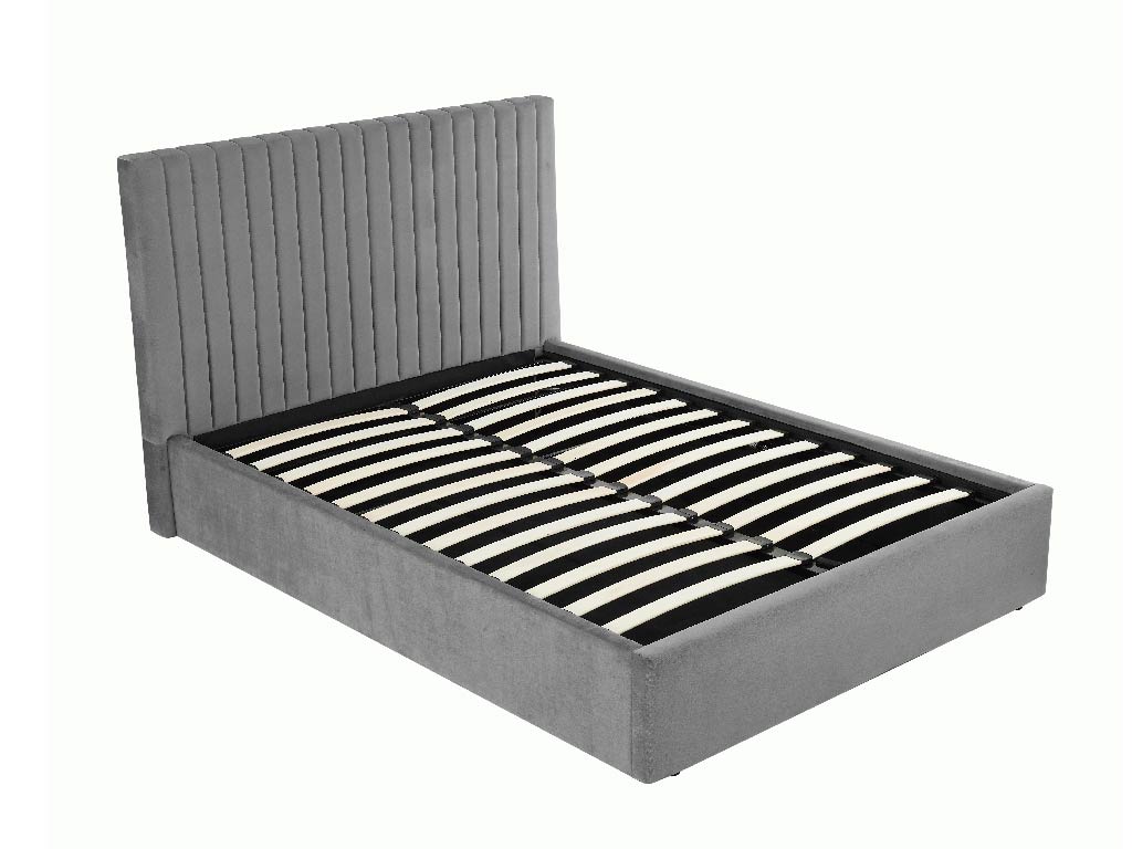Smoked Grey Ottoman