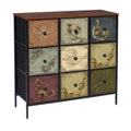 Seville Cabinet 9 Drawer