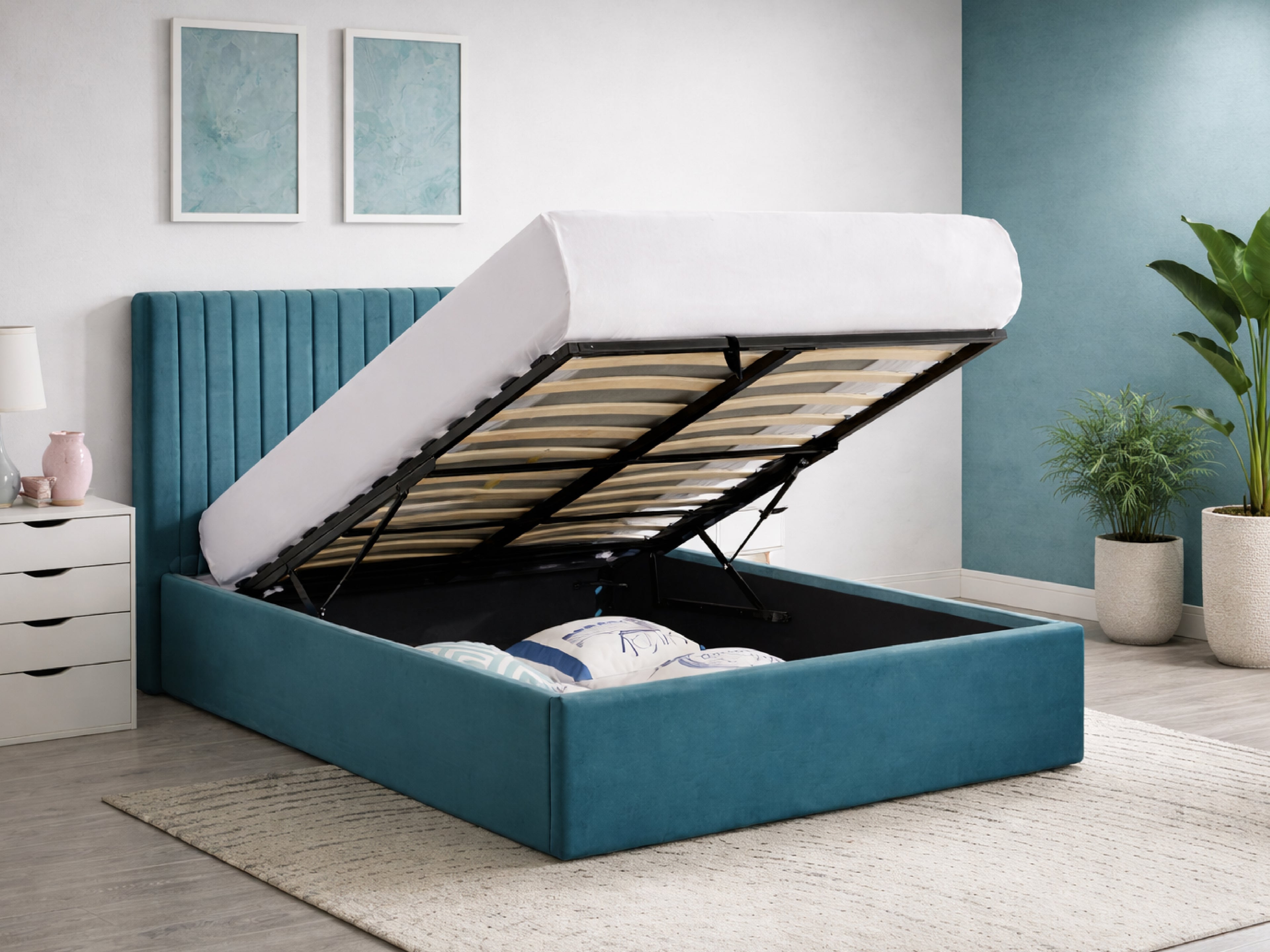 TEAL Ottoman