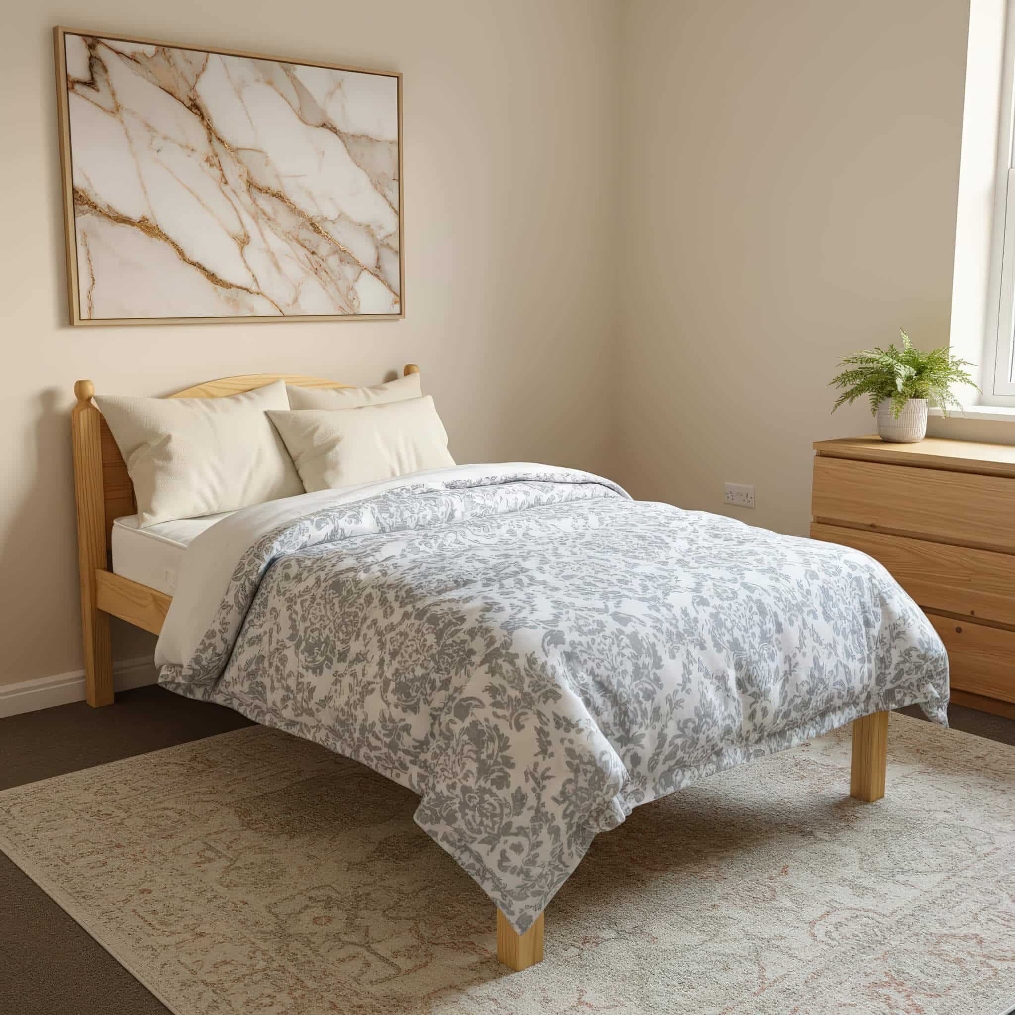 Veresi  Pine Bed Double