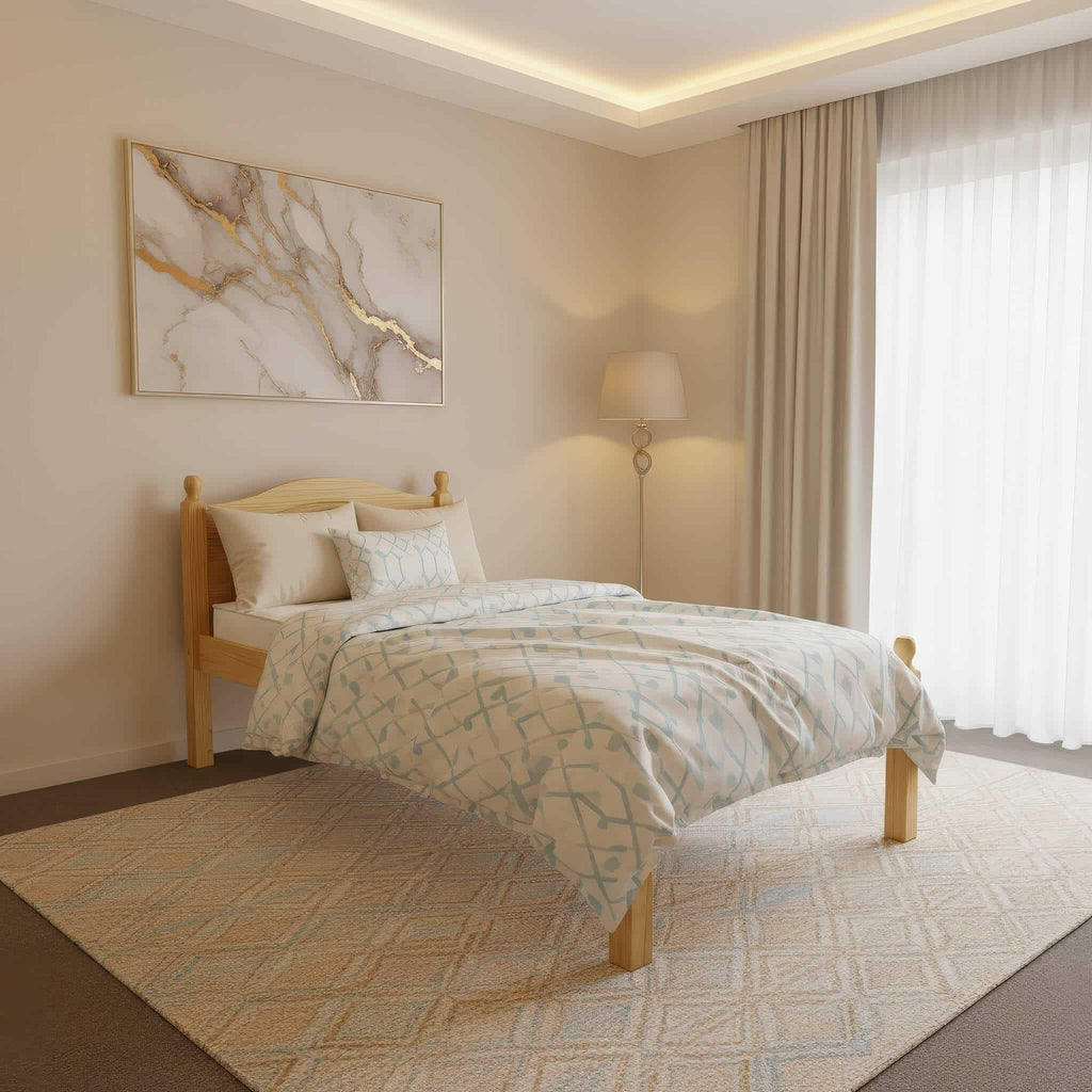 Veresi  Pine Bed Single