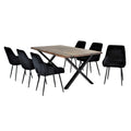 Yale Medium 1800 Solid Oak Table Smoked Oil