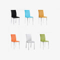 Carina PU Chairs Chrome