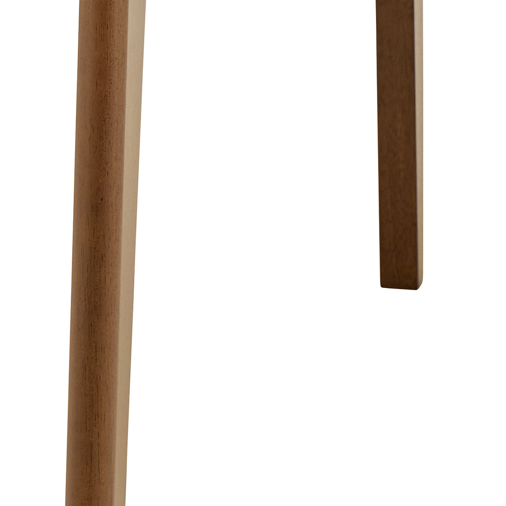 Roxby Round Dining Table in Walnut 140x76cm