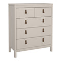 Barcelona Chest 3+2 Drawers in Cashmere