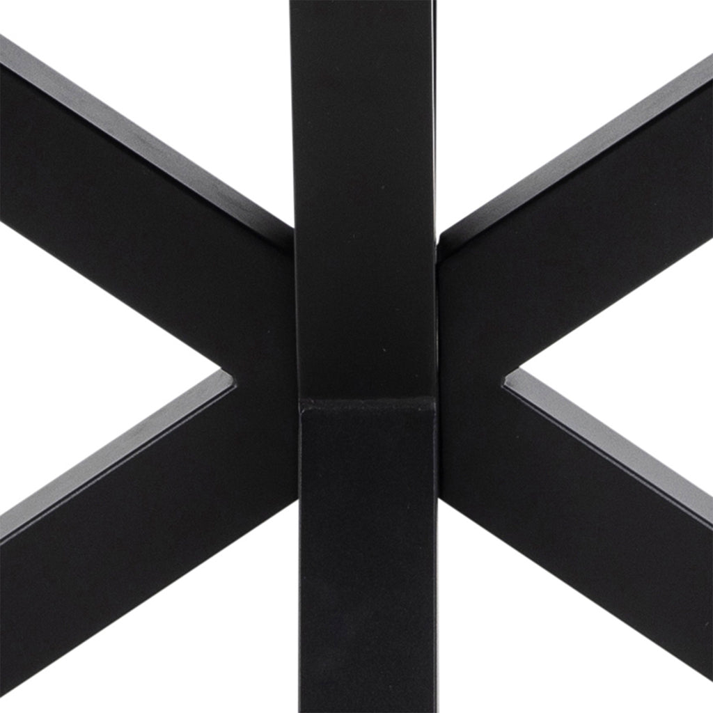Heaven Dining Table with Ceramic Black Top 200cm
