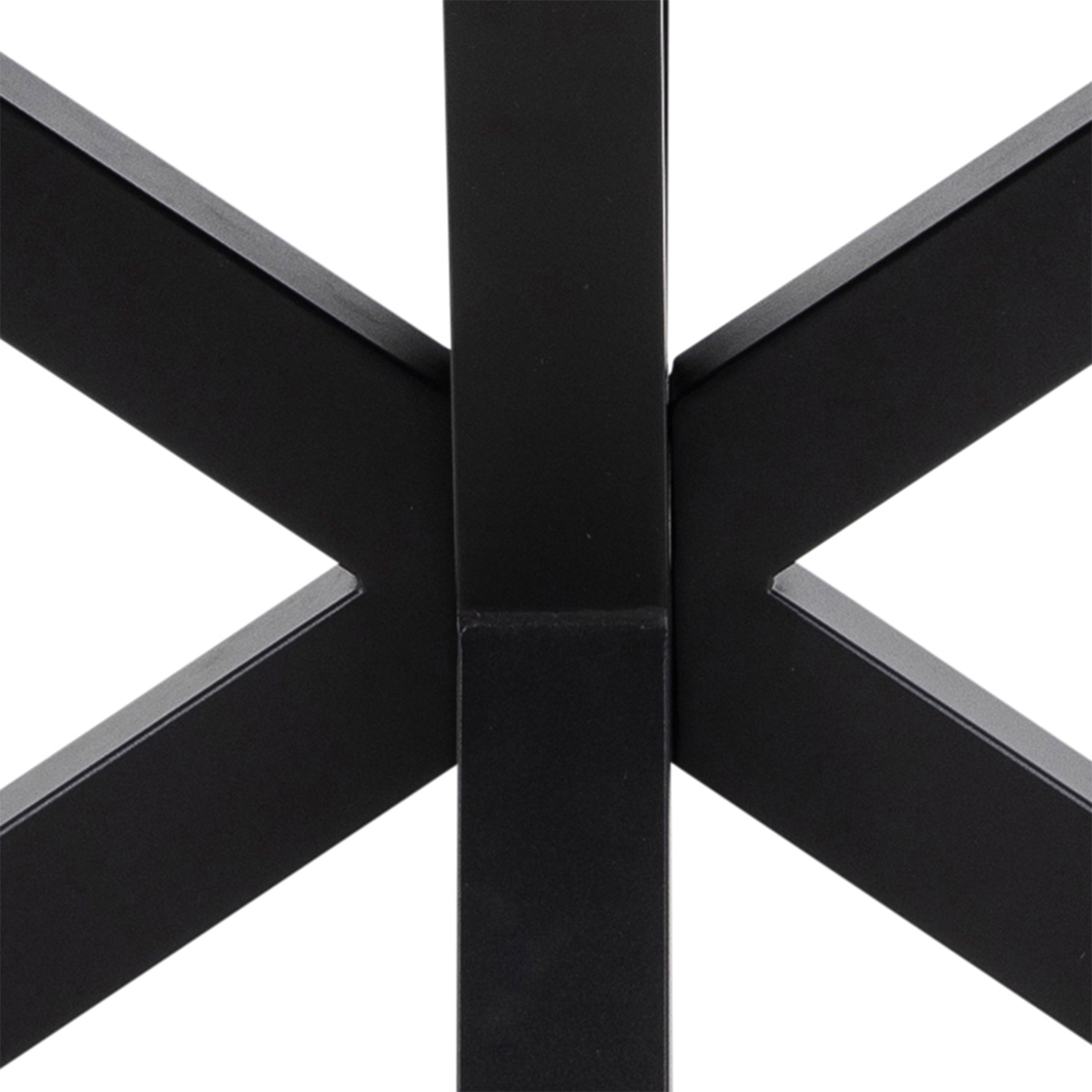 Heaven Dining Table with Ceramic Black Top 200cm