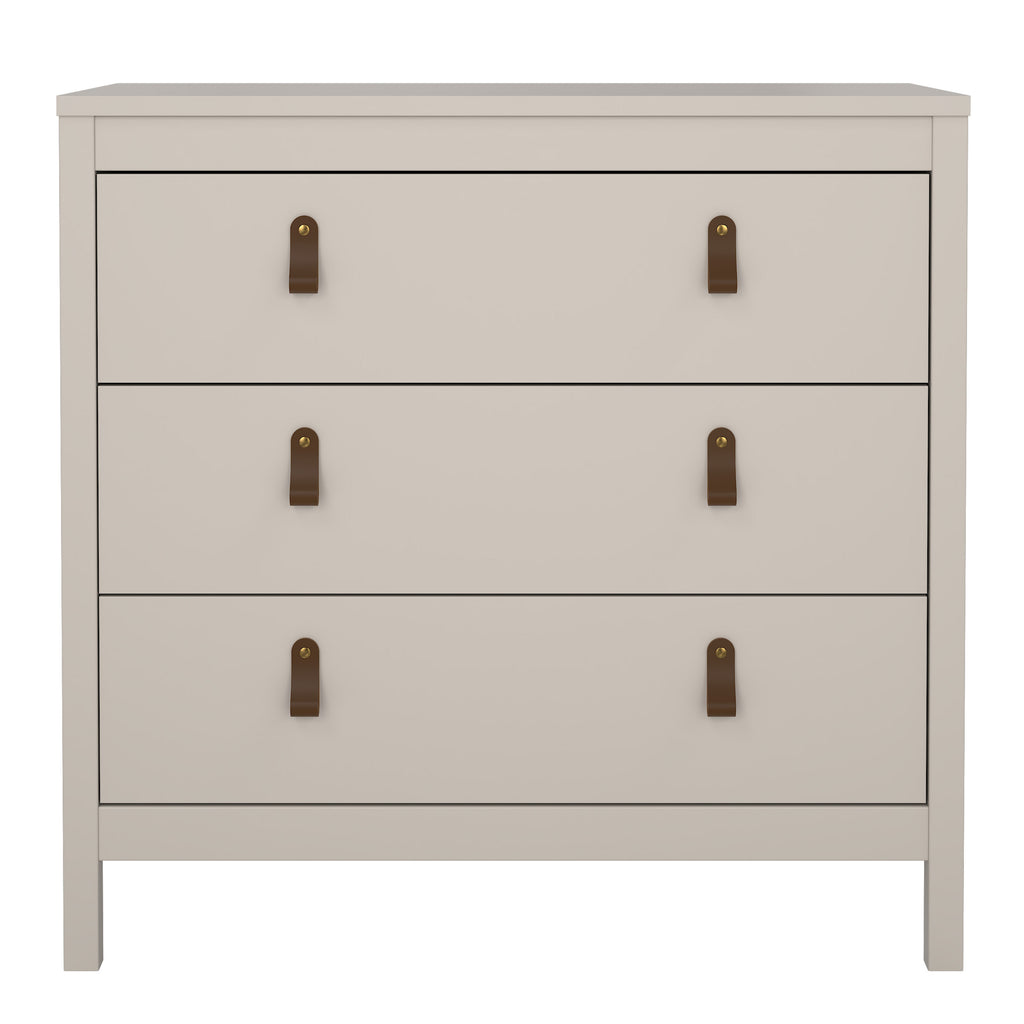 Barcelona Chest 3 Drawers in Cashmere
