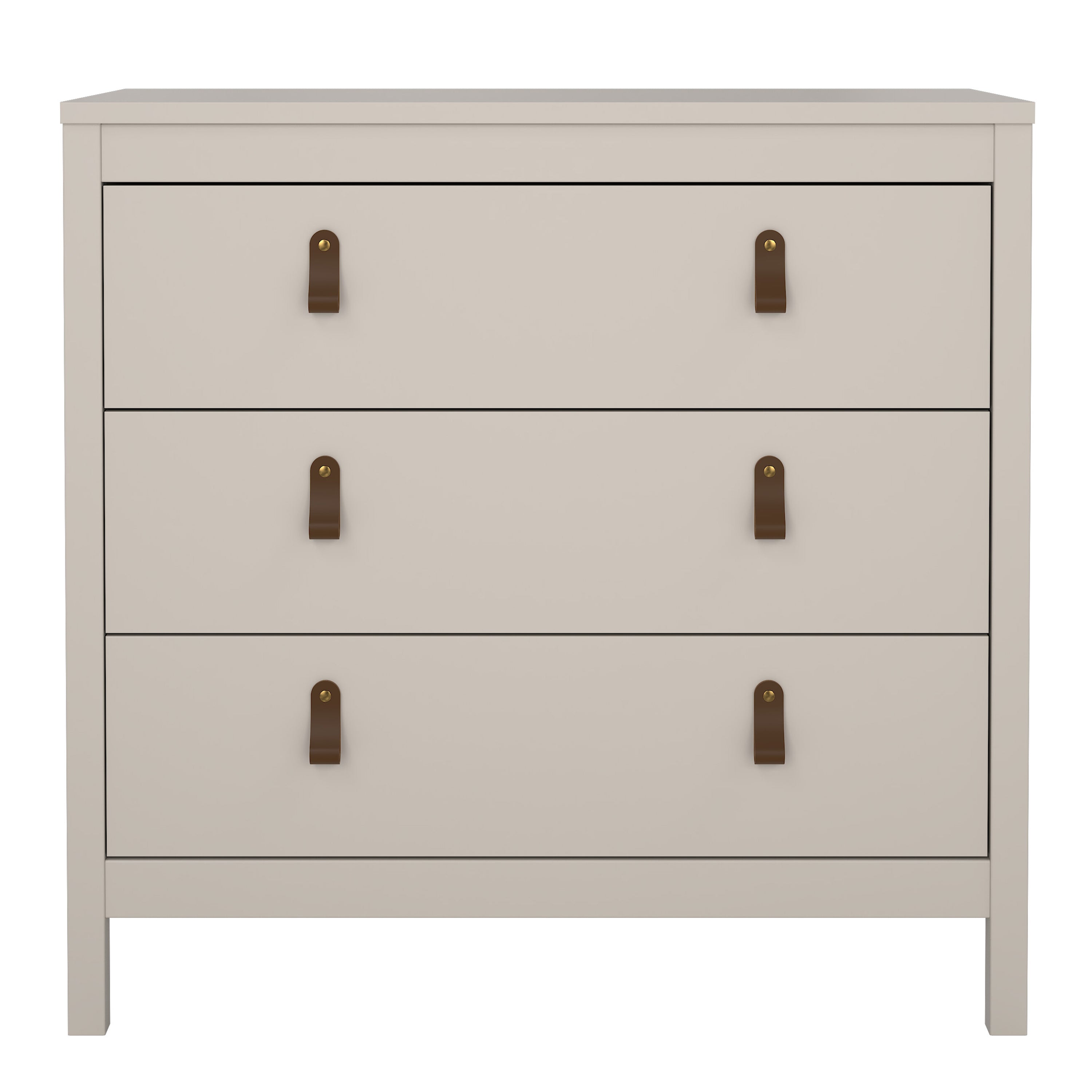 Barcelona Chest 3 Drawers in Cashmere