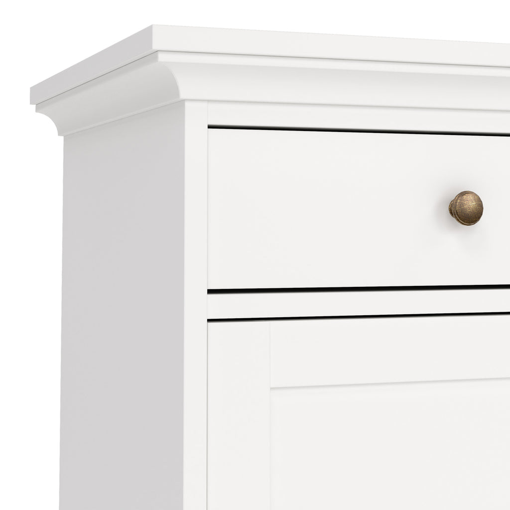Paris Sideboard with 3 doors and 3 drawers in White