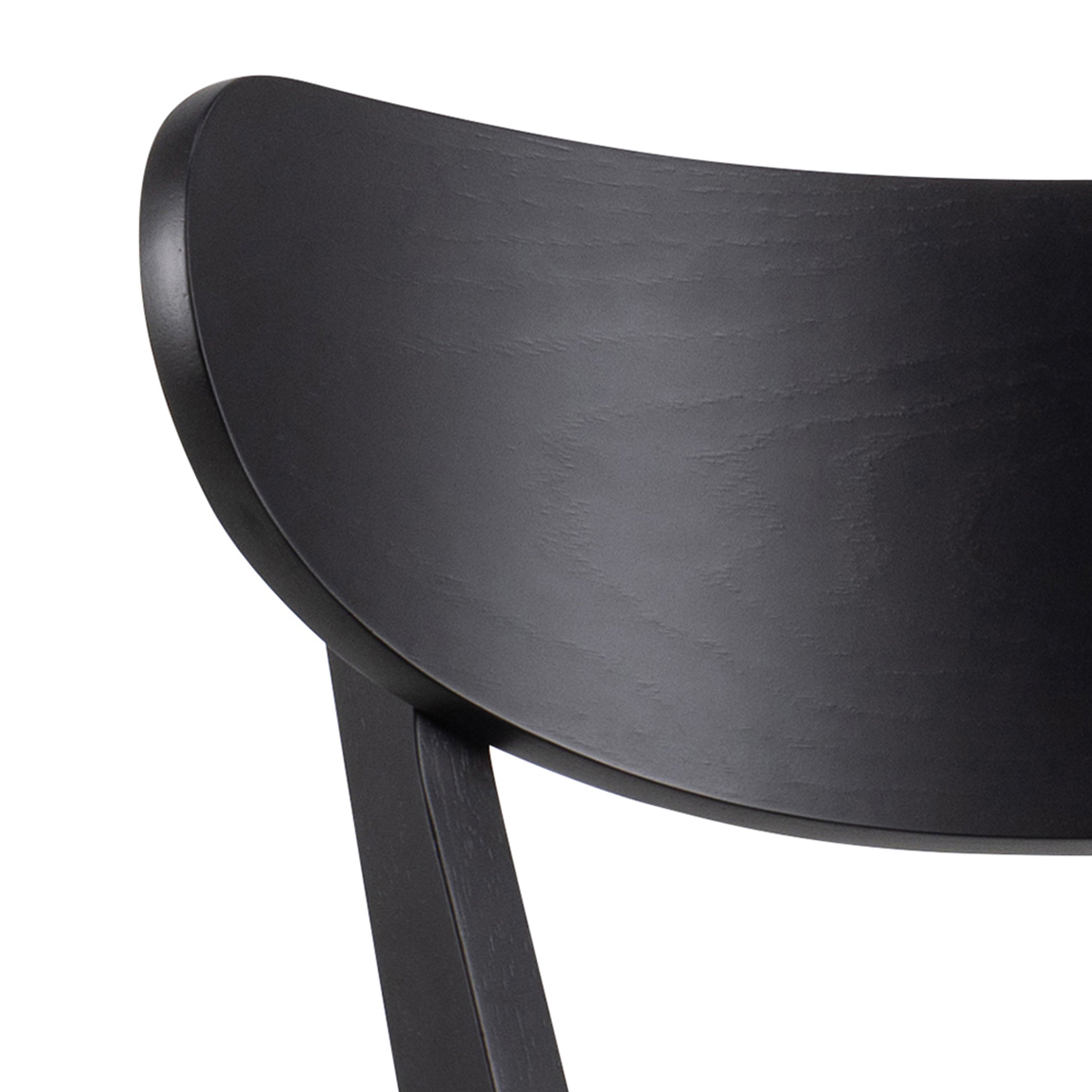Roxby Bar Stool in Black Set of 2