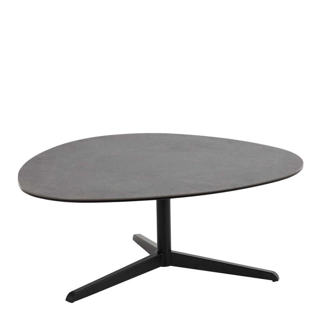 Barnsley Black Ceramic Coffee Table 100x95x41 cm