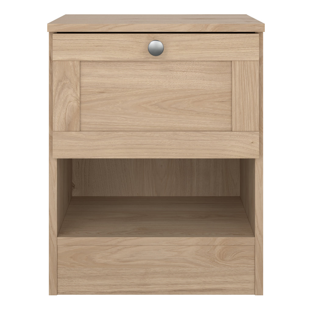 Brande Nightstand with1 Frame Drawer in Jackson Hickory