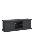 Paris TV-unit 2 frame Doors in Matt Grey