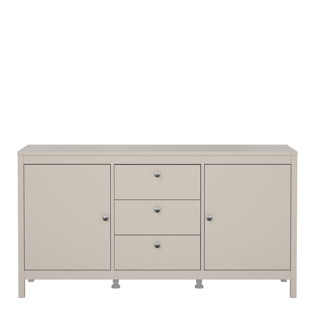Madrid Sideboard 2 Doors + 3 Drawers in Cashmere