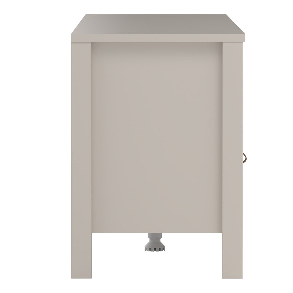 Barcelona TV Unit 3 Drawers in Cashmere