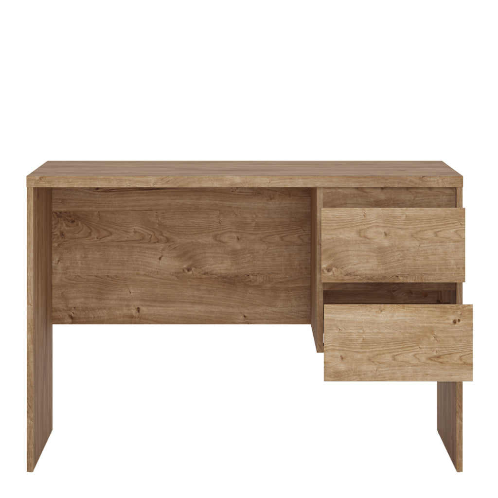 Fribo Desk 2 Drawer in Golden Ribbeck Oak