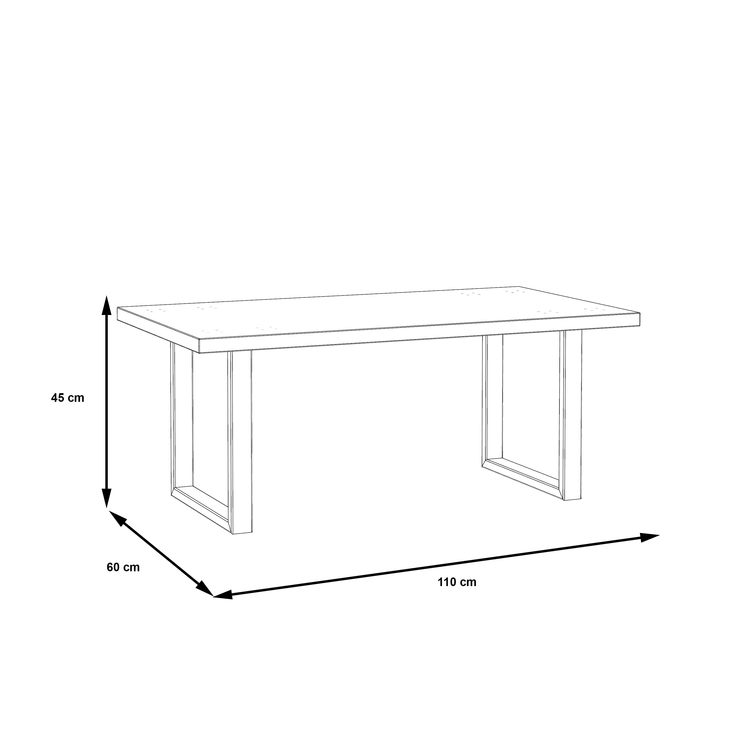 Atlantic Coffee Table in Artisan Oak