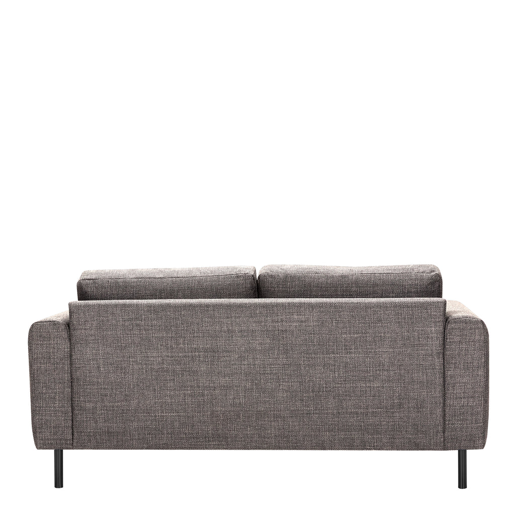 Omaha 2 + 3 Seater Sofa set in Basel Light Grey Brown Fabric