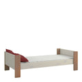 Steens For Kids Single Bed in Whitewash Grey Brown Lacquered