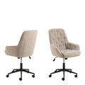 Erik Gas Lift Desk Chair in Monza Beige