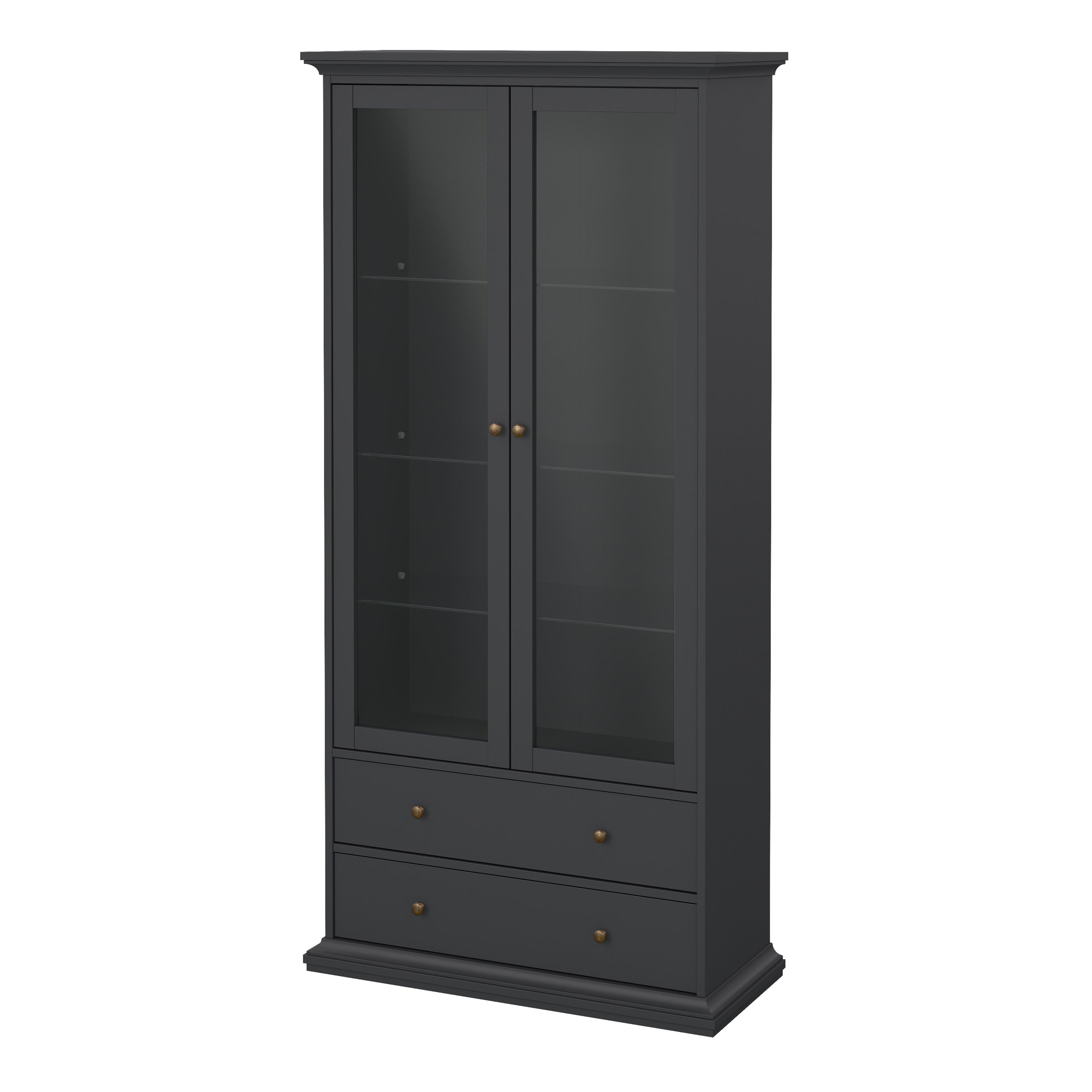 Paris China cabinet in Matt Grey