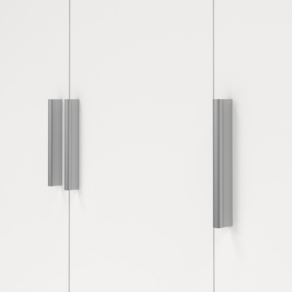 Pepe Wardrobe with 3 Doors in White