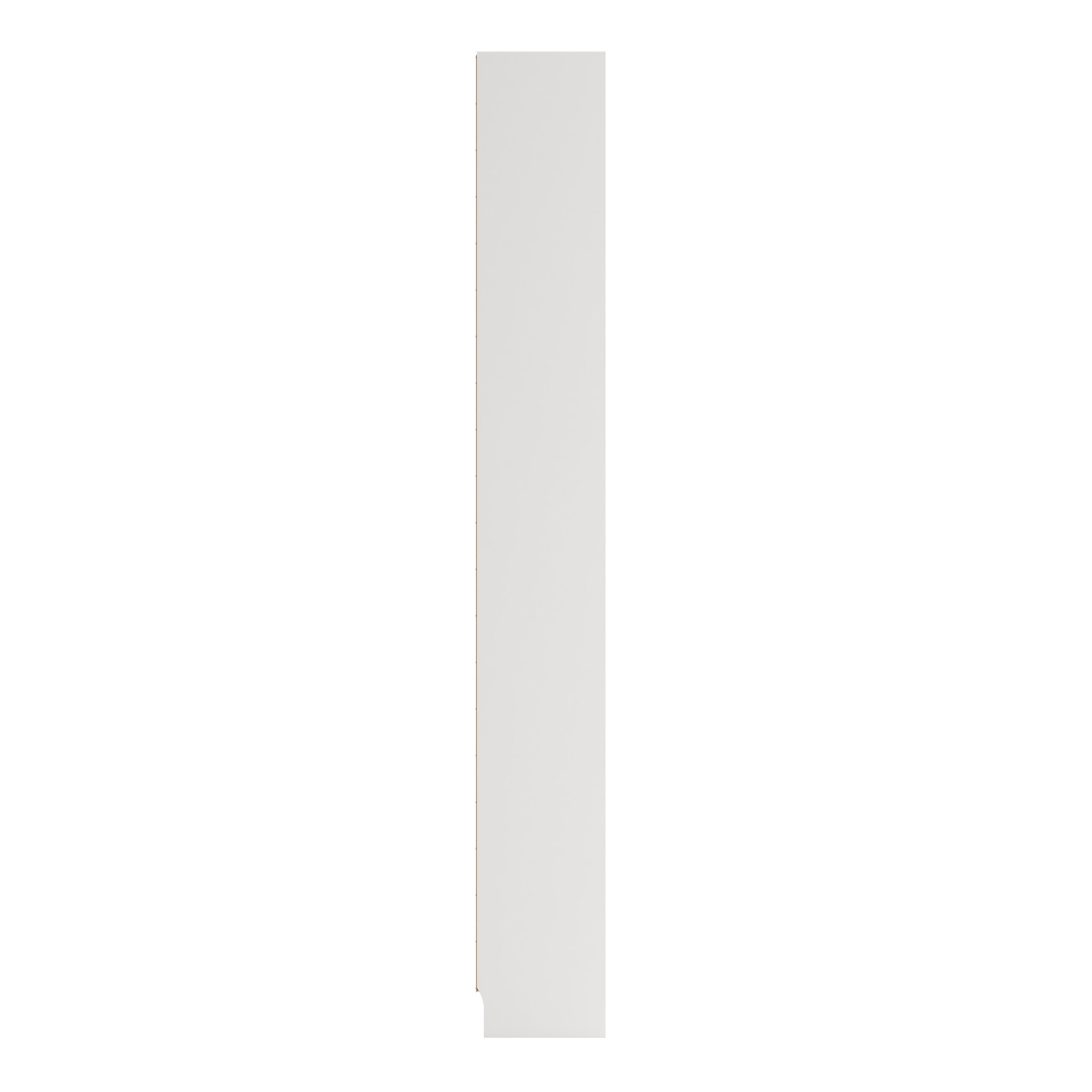 Basic Tall Wide Bookcase (4 Shelves) in White